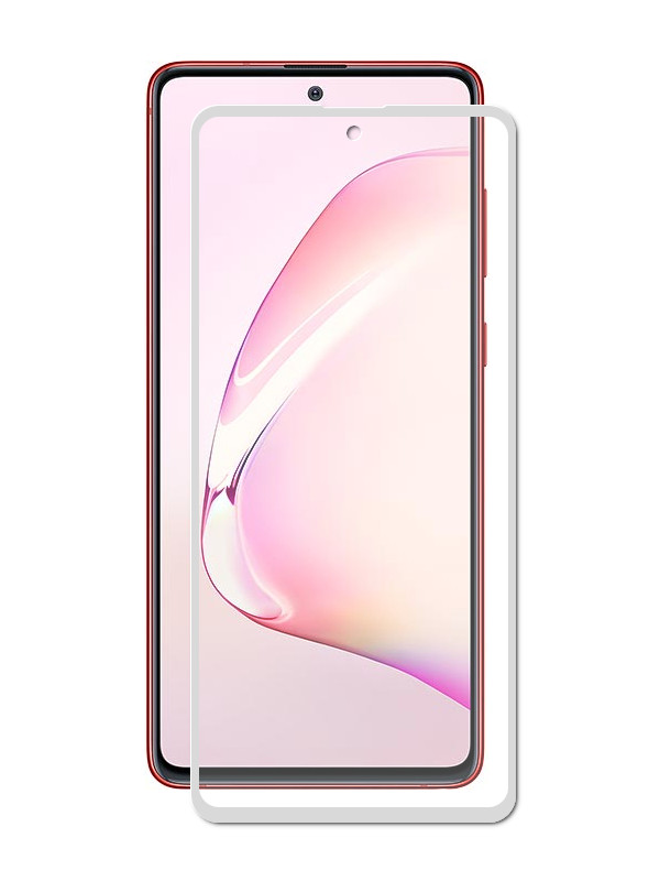 

Защитный экран Red Line для Samsung Galaxy Note 10 Lite Full Screen Tempered Glass Full Glue Silver УТ000019653, Samsung Galaxy Note 10 Lite