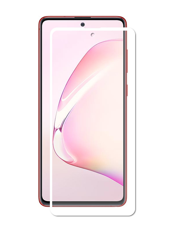 

Защитный экран Red Line для Samsung Galaxy Note 10 Lite Full Screen Tempered Glass Full Glue White УТ000019652, Samsung Galaxy Note 10 Lite