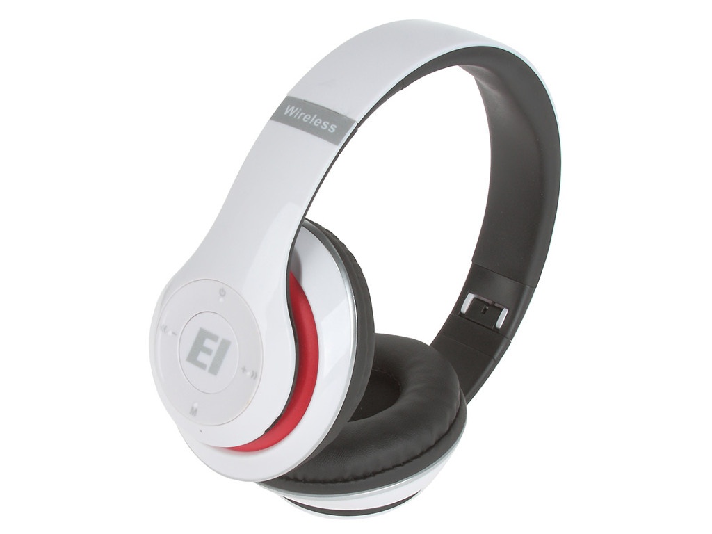 Наушники Eltronic Bluetooth/FM/Micro SD/AUX White 4462