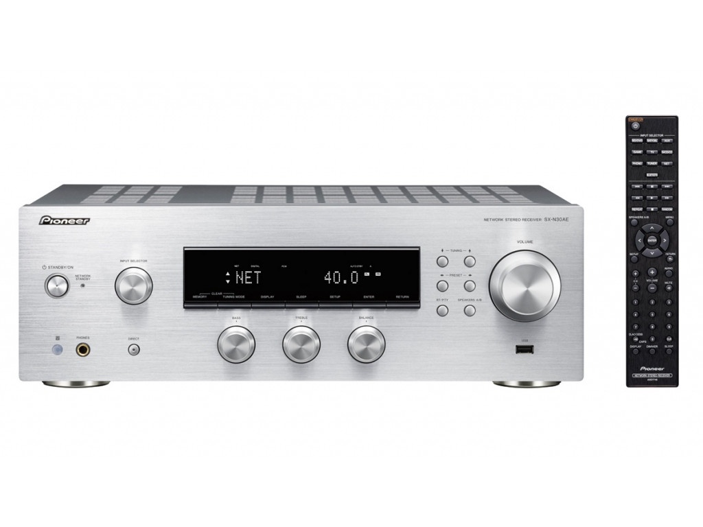 

Ресивер Pioneer SX-N30AE-S Silver, SX-N30AE-S