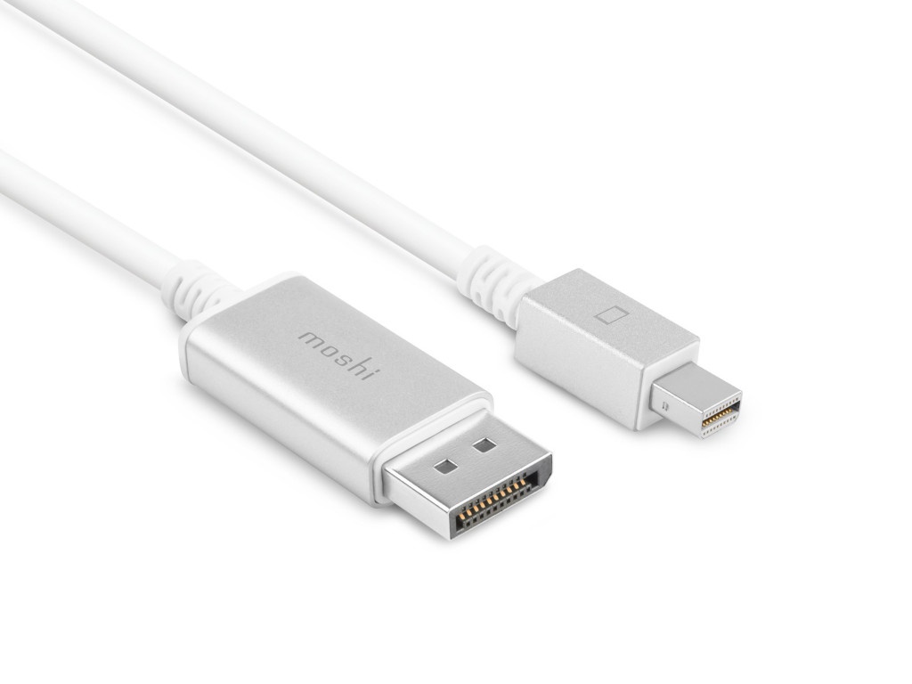 фото Аксессуар moshi mini displayport - displayport 1.5m white 99mo041104