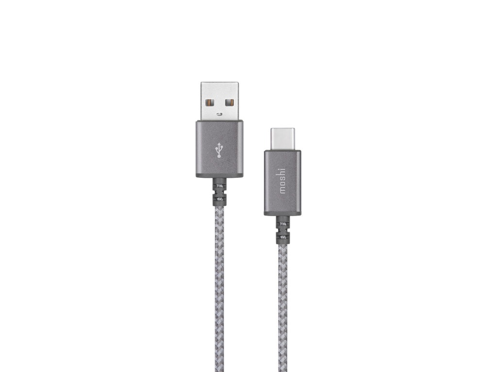 фото Аксессуар moshi integra usb type-c - usb-a 25cm grey 99mo084044