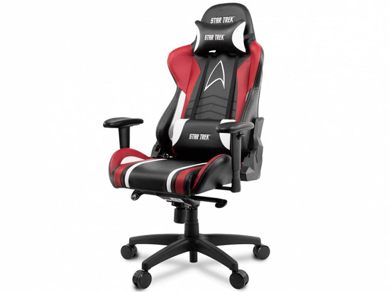 фото Компьютерное кресло arozzi gaming chair star trek edition red