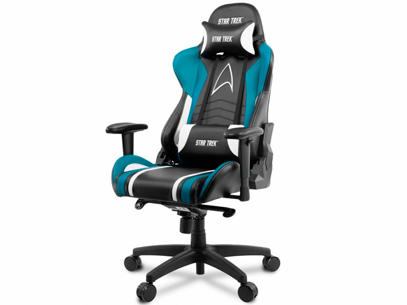 фото Компьютерное кресло arozzi gaming chair star trek edition blue