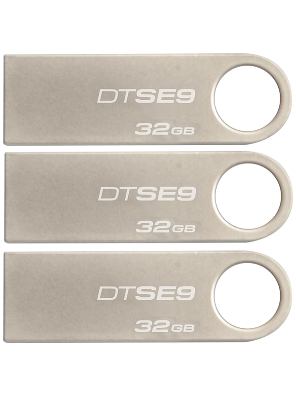 

USB Flash Drive 32Gb - Kingston DataTraveler SE9 DTSE9H/32GB-3P, SE9