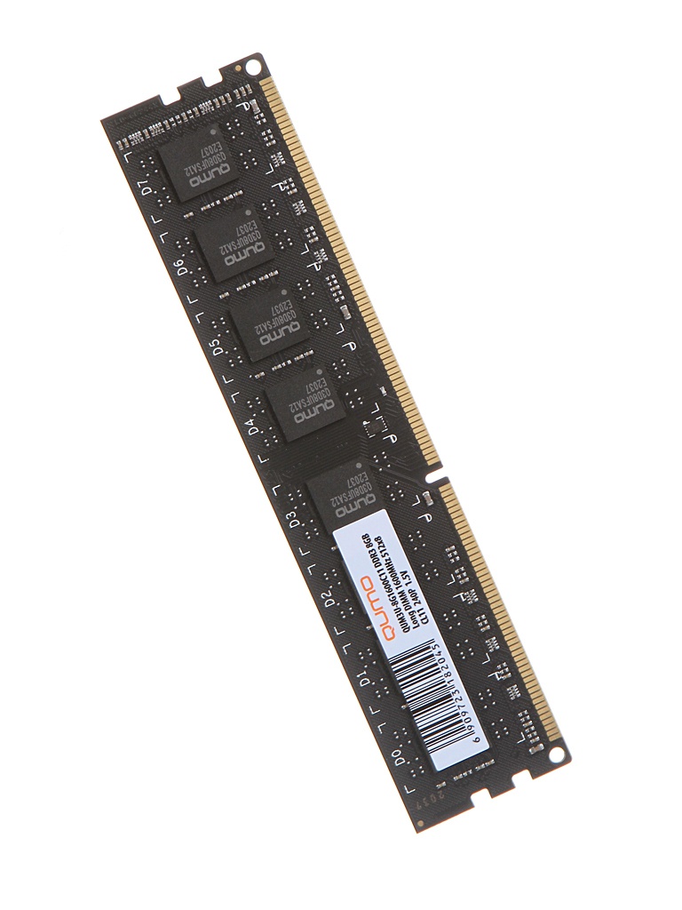 Zakazat.ru: Модуль памяти Qumo DDR3 DIMM 1600MHz PC3-12800 8Gb QUM3U-8G1600C11R
