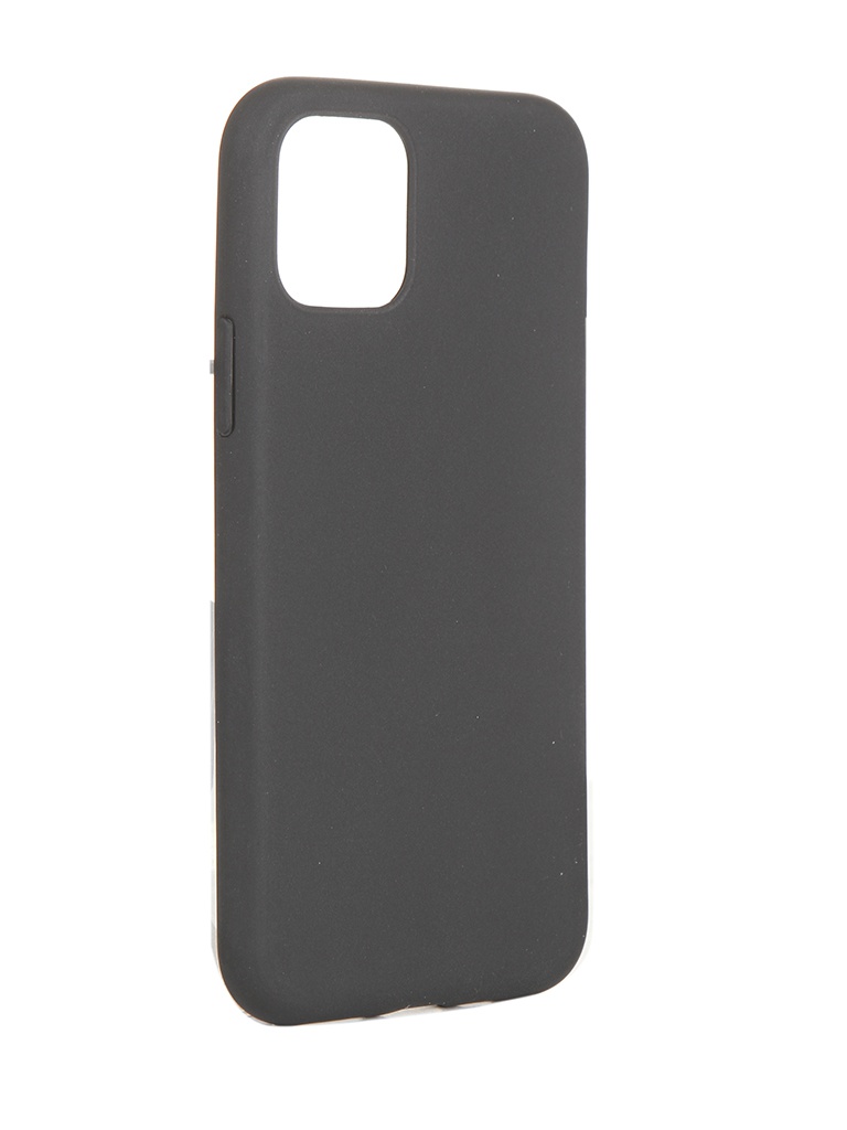 фото Чехол brosco для apple iphone 11 pro matte black ip11p-colourful-black