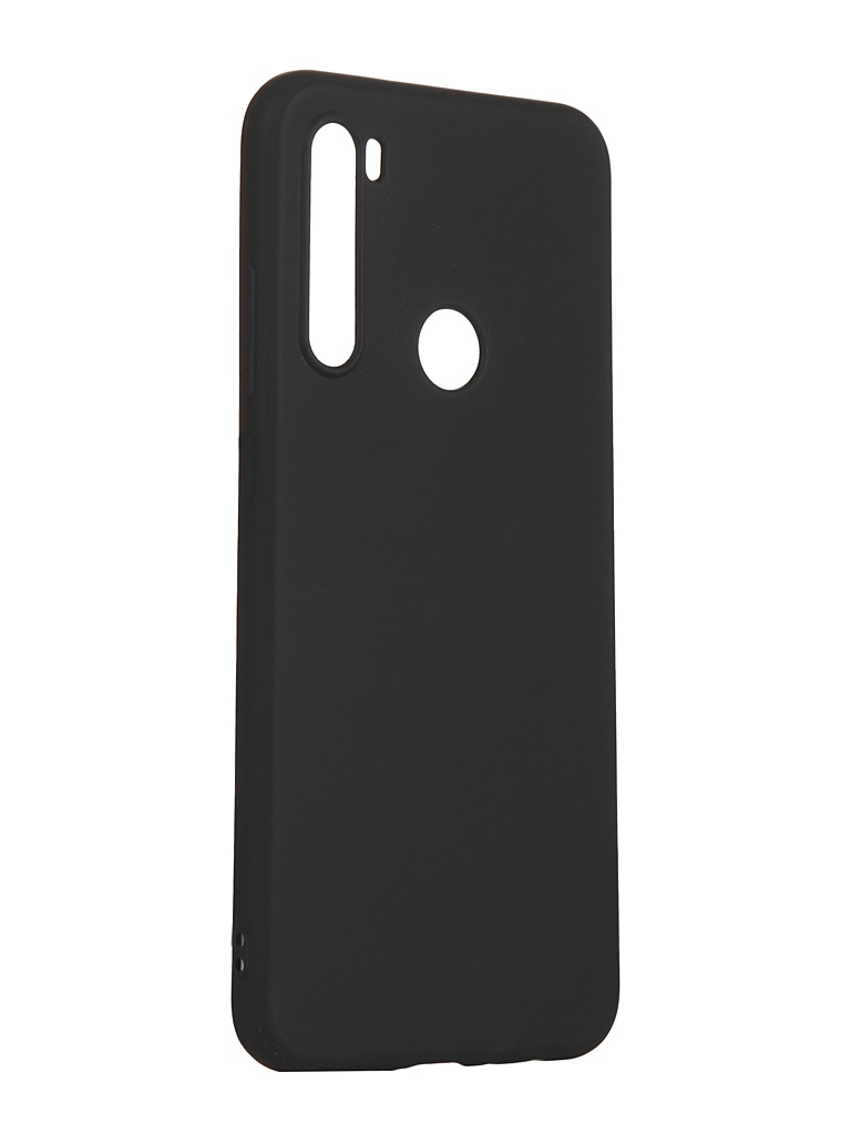 фото Чехол brosco для xiaomi redmi note 8t matte black xm-rn8t-colourful-black