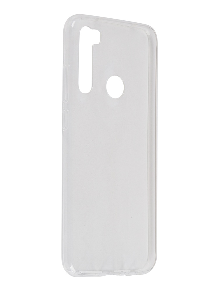 фото Чехол brosco для xiaomi redmi note 8 silicone transparent xm-rn8-tpu-transparent