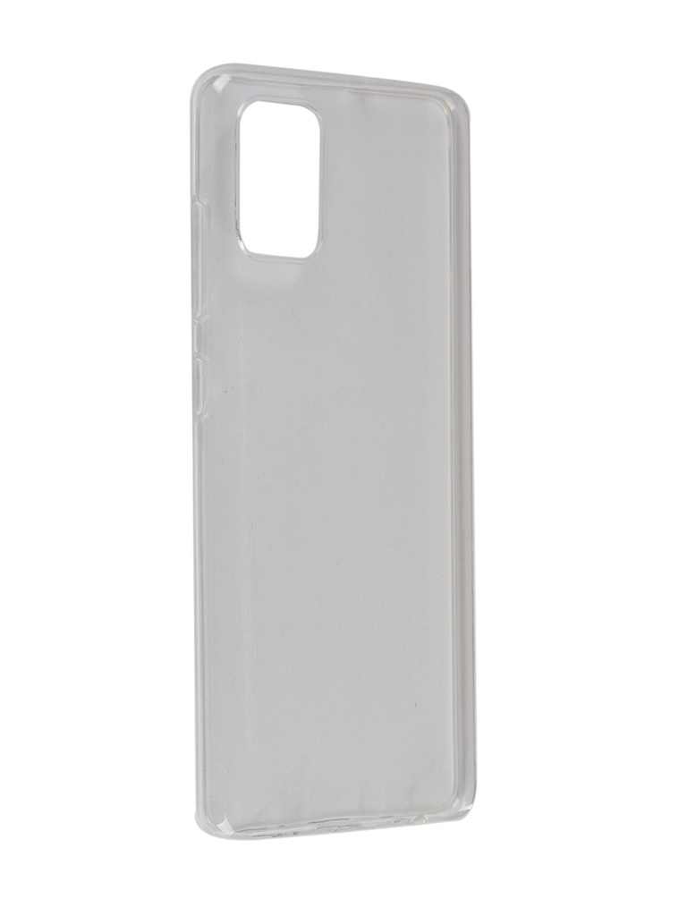 фото Чехол brosco для samsung galaxy a51 silicone transparent ss-a51-tpu-transparent