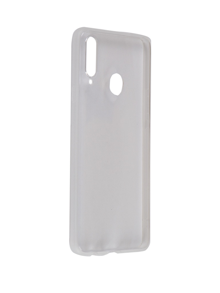 фото Чехол brosco для samsung galaxy a20s silicone transparent ss-a20s-newtpu-transparent