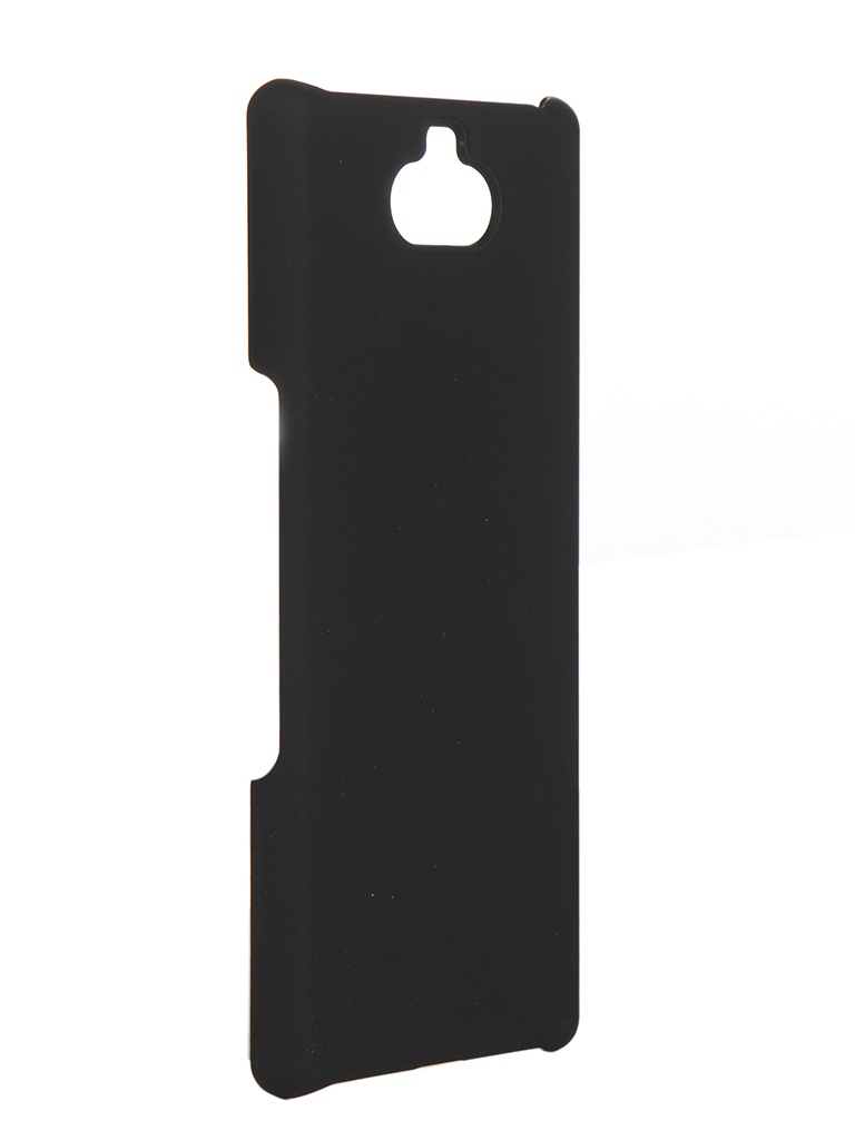 фото Чехол brosco для sony xperia 10 black 10-softtouch-black