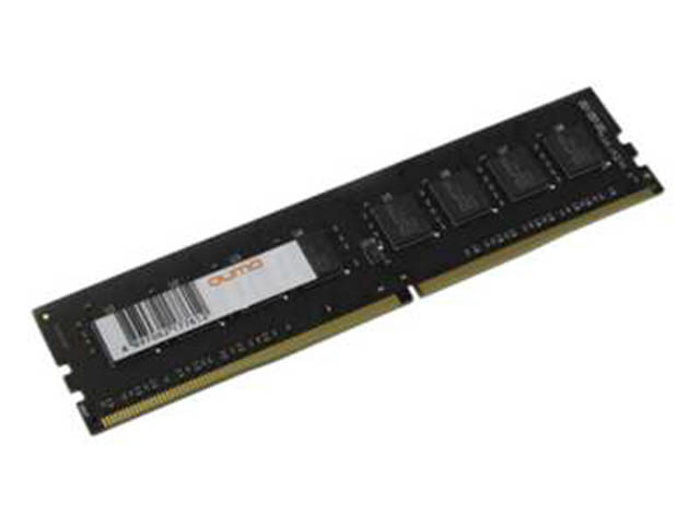 фото Модуль памяти qumo ddr4 dimm 2400mhz pc4-19200 4gb qum4u-4g2400cc16