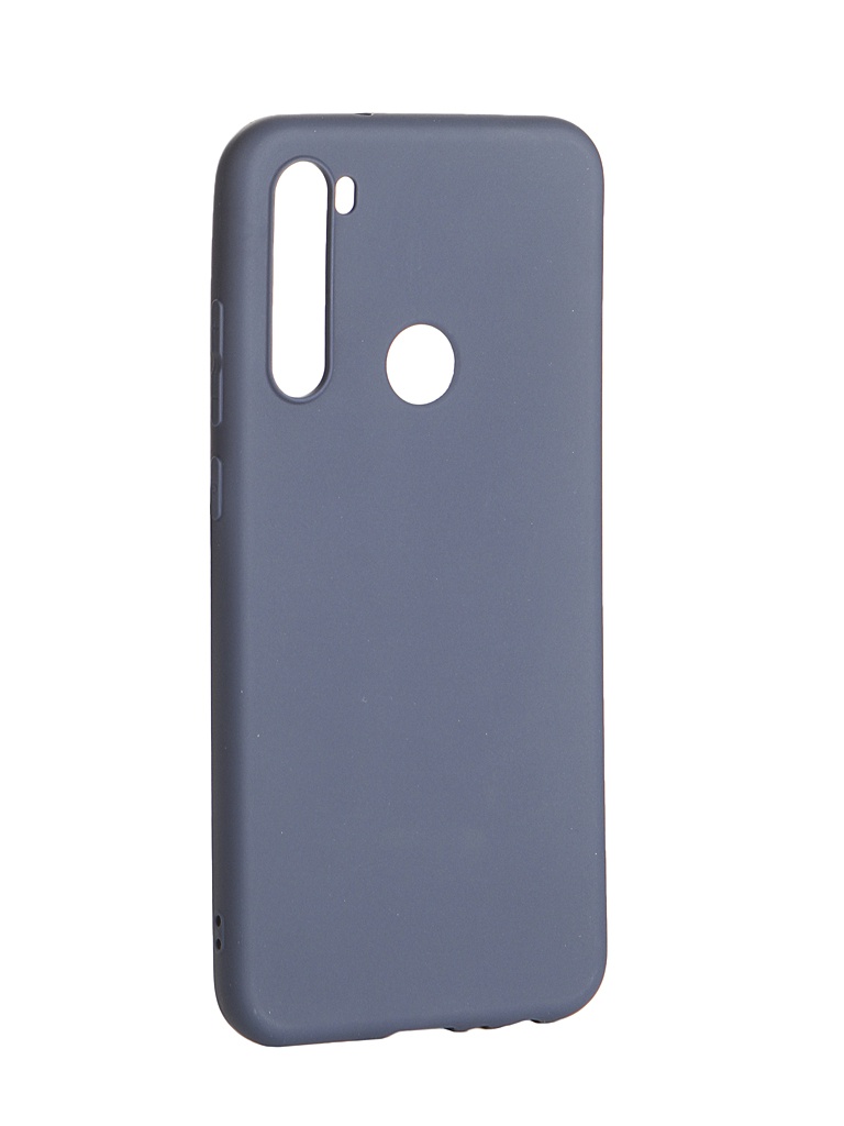 фото Чехол zibelino для xiaomi redmi note 8t soft matte dark blue zsm-xia-rdm-not8t-dblu