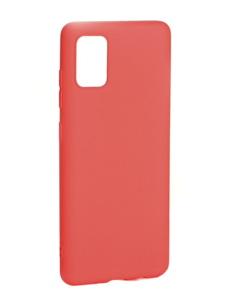 Zakazat.ru: Чехол Zibelino для Samsung Galaxy A51 Soft Matte Red ZSM-SAM-A51-RED