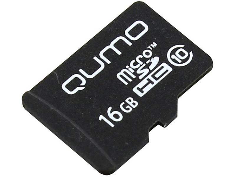 

Карта памяти 16Gb - Qumo MicroSDHC Сlass 10 QM16GMICSDHC10NA, QM16GMICSDHC10NA