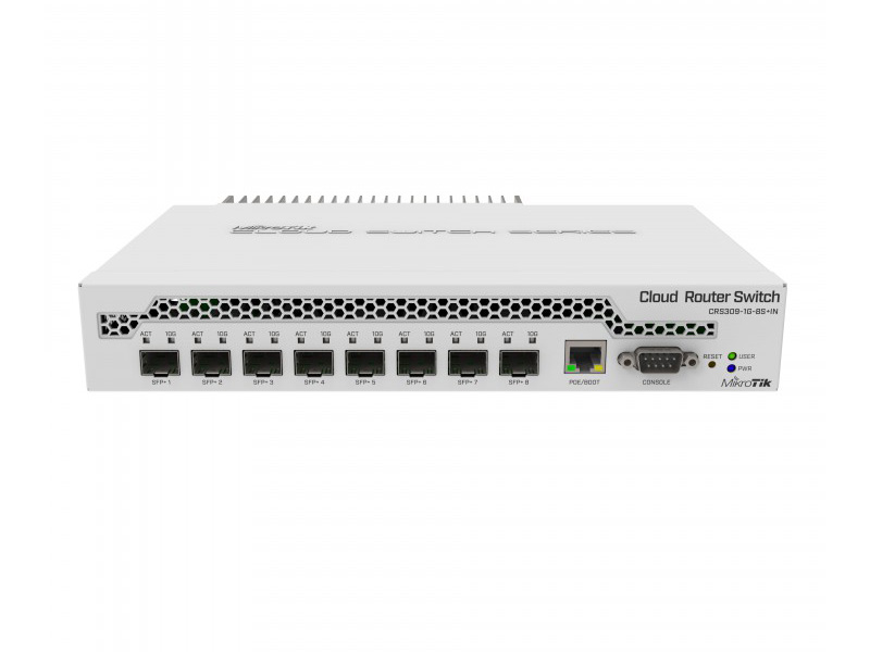 фото Коммутатор mikrotik crs309-1g-8s+in