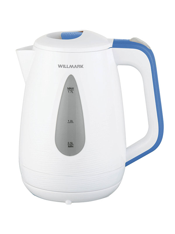 фото Чайник willmark wek-1807p white-blue