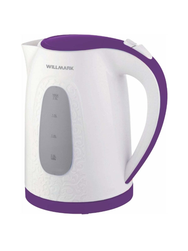 

Чайник Willmark WEK-2009P White-Violet, WEK-2009P