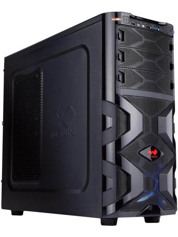 фото Корпус in win mg-136 w/o psu black