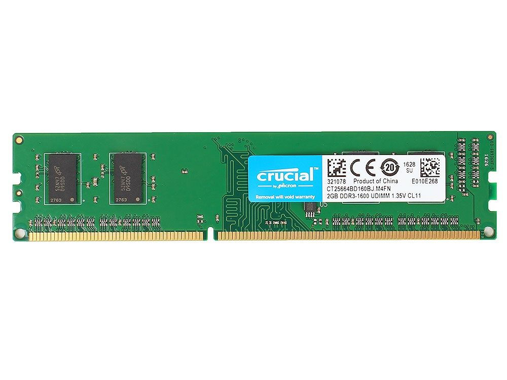 фото Модуль памяти Crucial CT25664BD160B