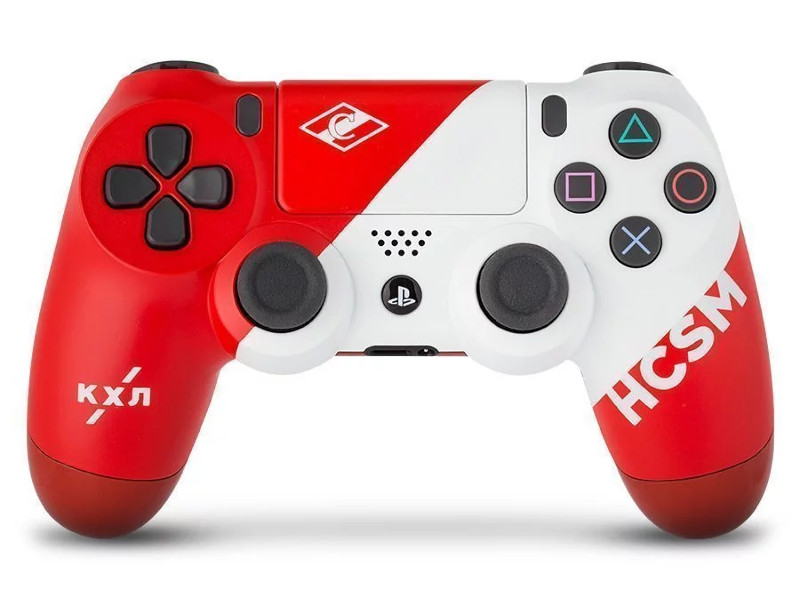 фото Геймпад rainbo sony dualshock 4 кхл спартак rbw-ds067