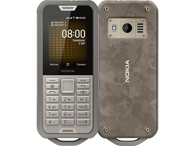 Сотовый телефон Nokia 800 Tough (TA-1186) Sand
