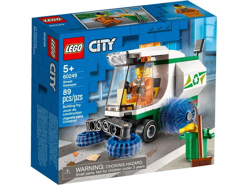 

Конструктор Lego City Машина для очистки улиц 60249, Машина для очистки улиц