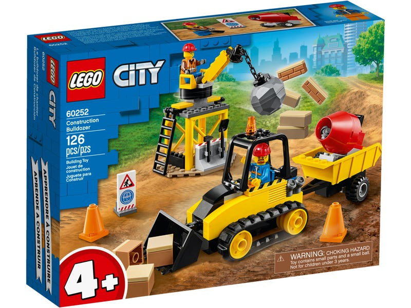 

Конструктор Lego City Строительный бульдозер 60252, Строительный бульдозер