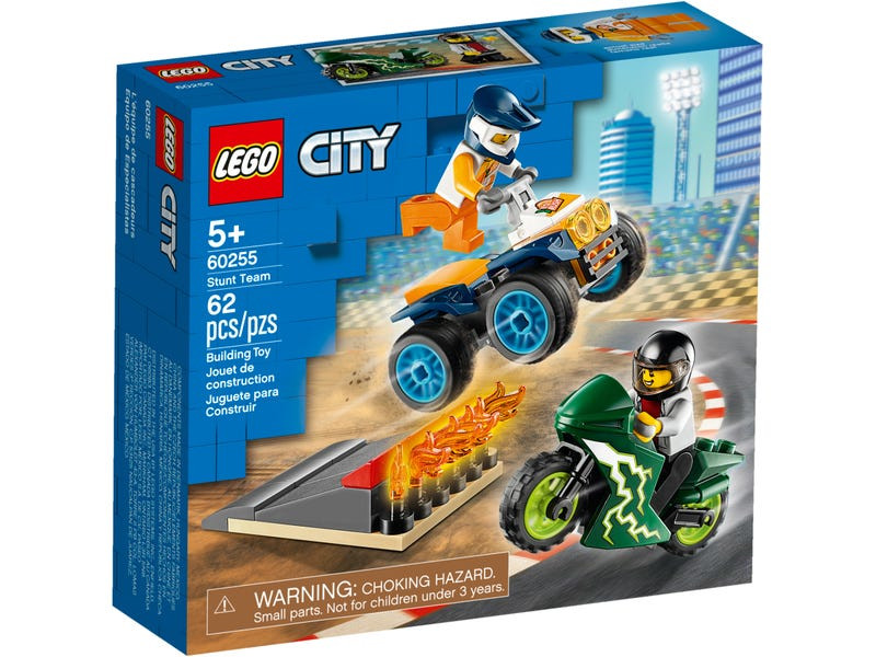 

Конструктор Lego City Команда каскадёров 60255, Команда каскадёров