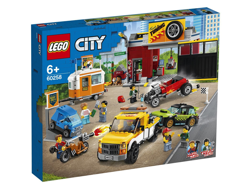 

Конструктор Lego City Тюнинг-мастерская 60258, Тюнинг-мастерская