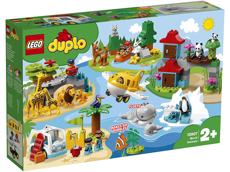 

Конструктор Lego Duplo Животные мира 10907, Животные мира