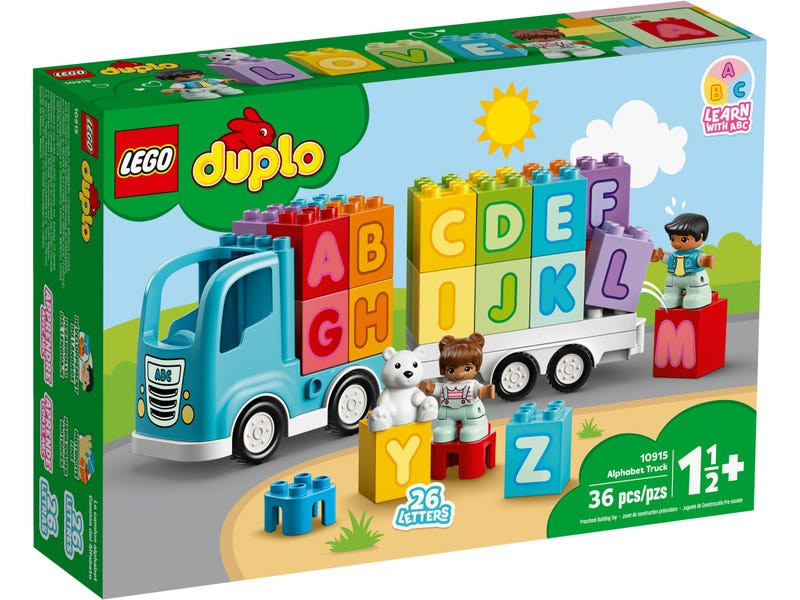 

Конструктор Lego Duplo Грузовик Алфавит 10915, Грузовик Алфавит