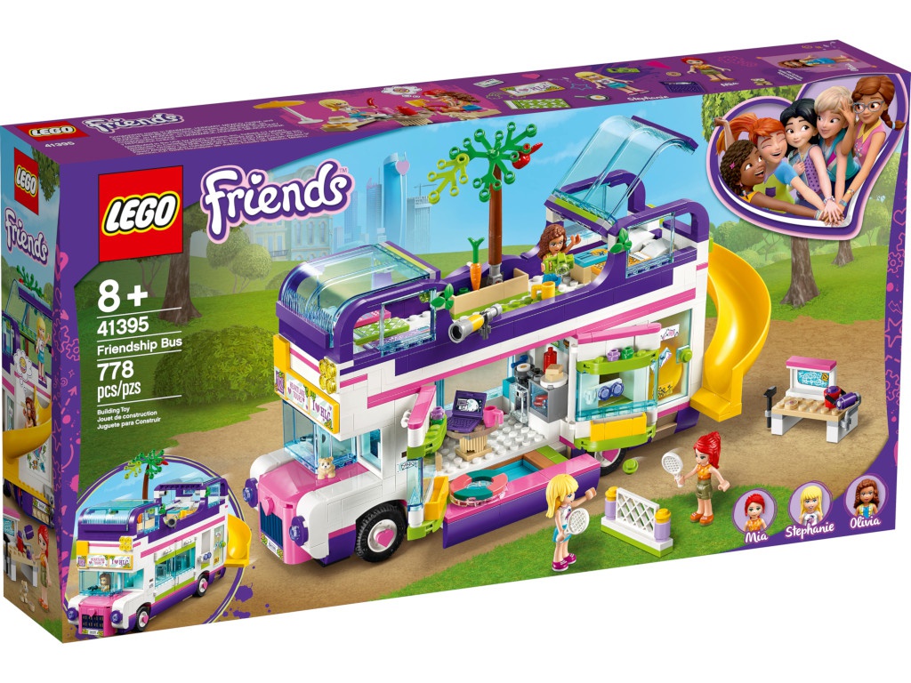 

Конструктор Lego Friends Автобус для друзей 778 дет. 41395, Автобус для друзей