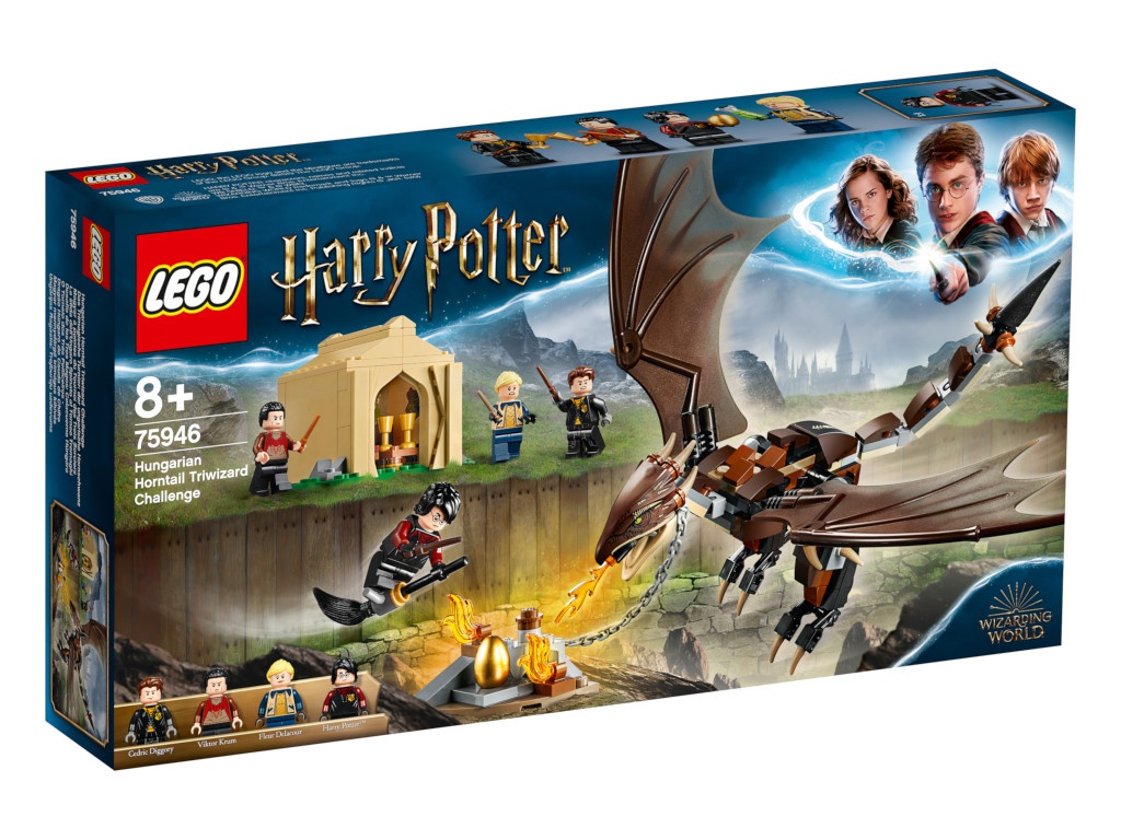 

Конструктор Lego Harry Potter Турнир трёх волшебников венгерская хвосторога 75946, Турнир трёх волшебников венгерская хвосторога