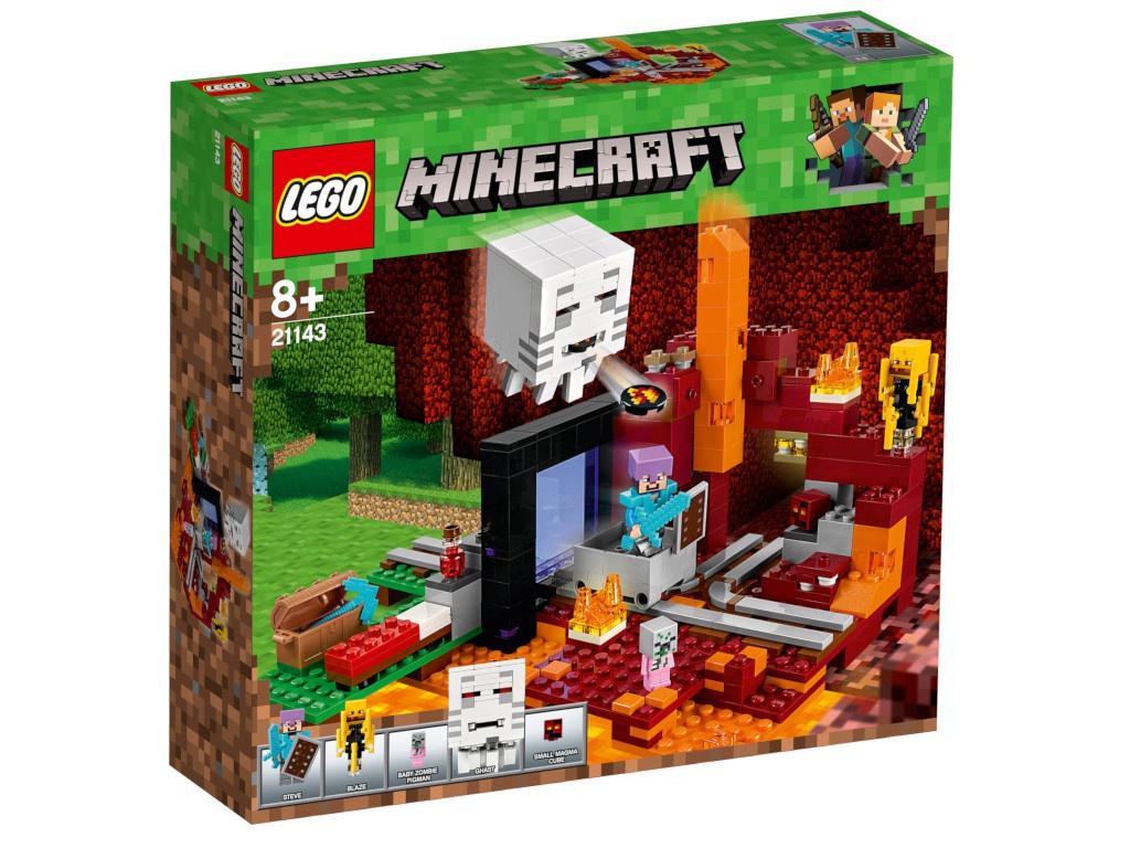 

Конструктор Lego Minecraft Портал в Подземелье 21143, Портал в Подземелье