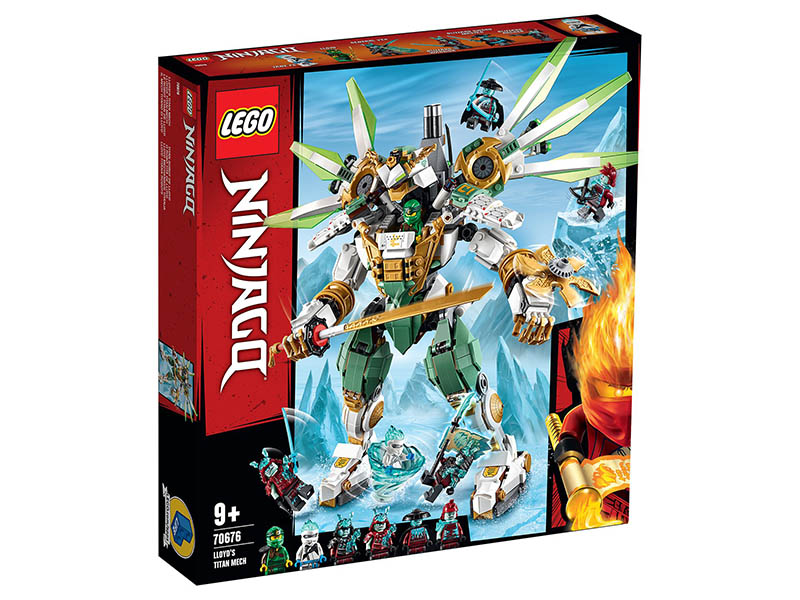 

Конструктор Lego Ninjago Механический Титан Ллойда 70676, Механический Титан Ллойда