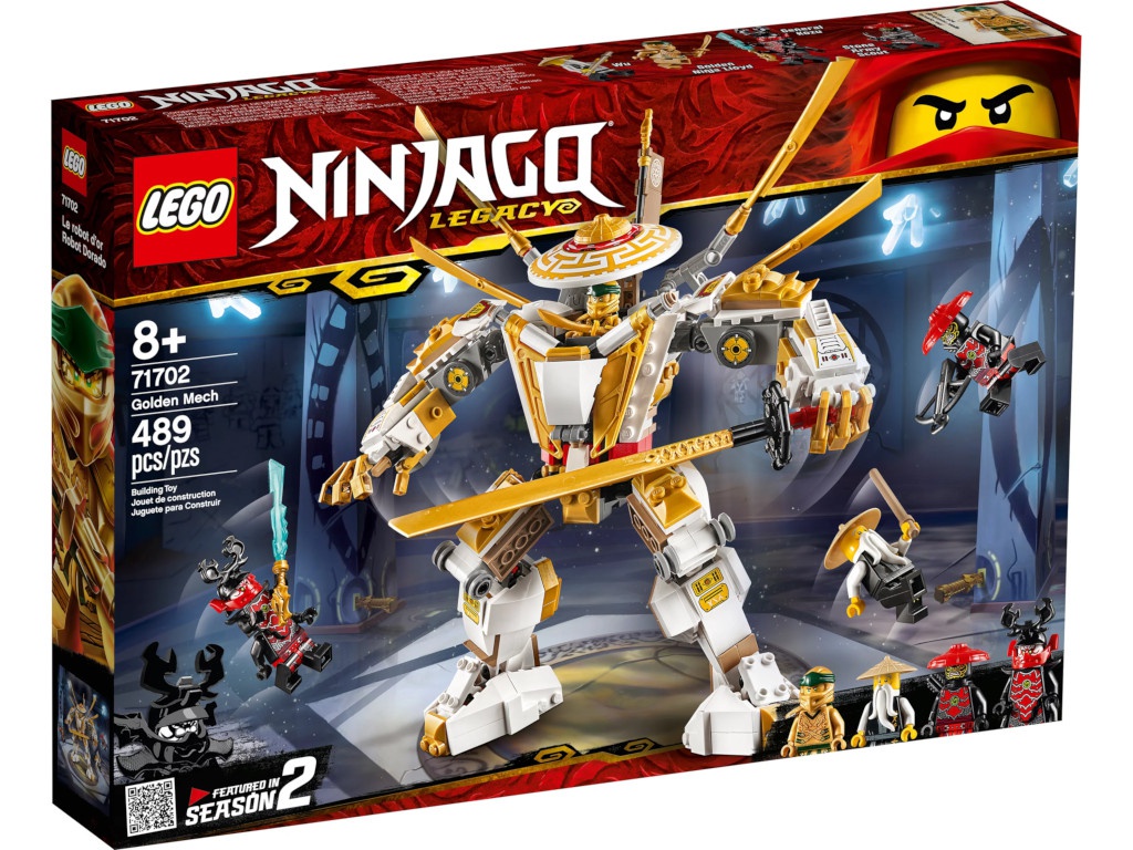 

Конструктор Lego Ninjago Золотой робот 71702, Золотой робот