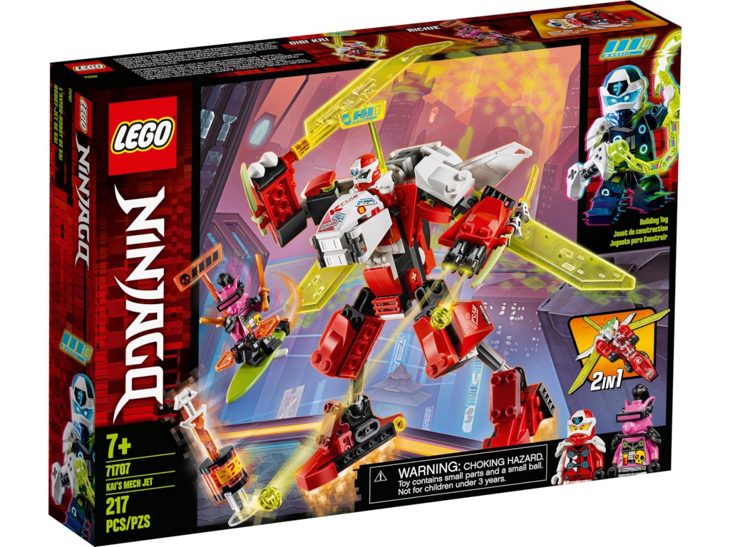 

Конструктор Lego Ninjago Реактивный самолёт Кая 71707, Реактивный самолёт Кая