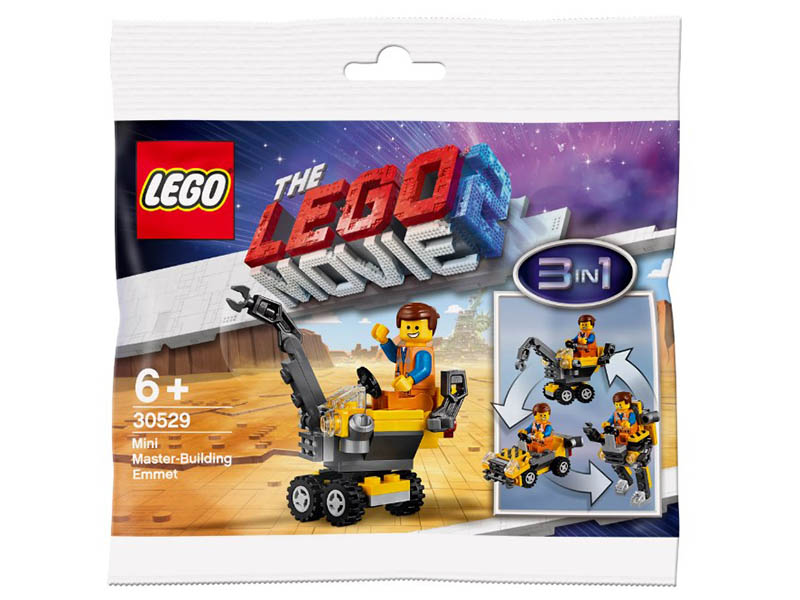 

Конструктор Lego Movie Минитрансформер Эммета 30529, Минитрансформер Эммета