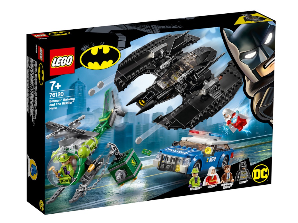 

Конструктор Lego Super Heroes Бэткрыло Бэтмена и ограбление Загадочника 76120, Бэткрыло Бэтмена и ограбление Загадочника