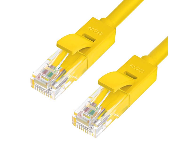 

Сетевой кабель Greenconnect LSZH UTP 24AWG cat.6 RJ45 T568B 0.3m Yellow GCR-51026, GCR-51026