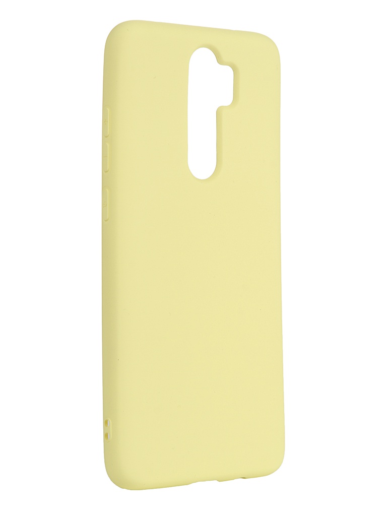 фото Чехол neypo для xiaomi redmi note 8 pro silicone case 2.0mm yellow nsc16038