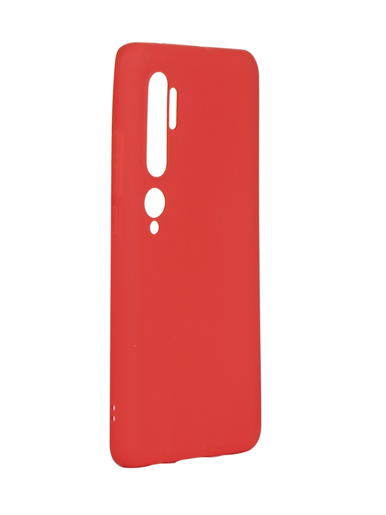 фото Чехол neypo для xiaomi mi note 10 soft matte silicone red nst16163