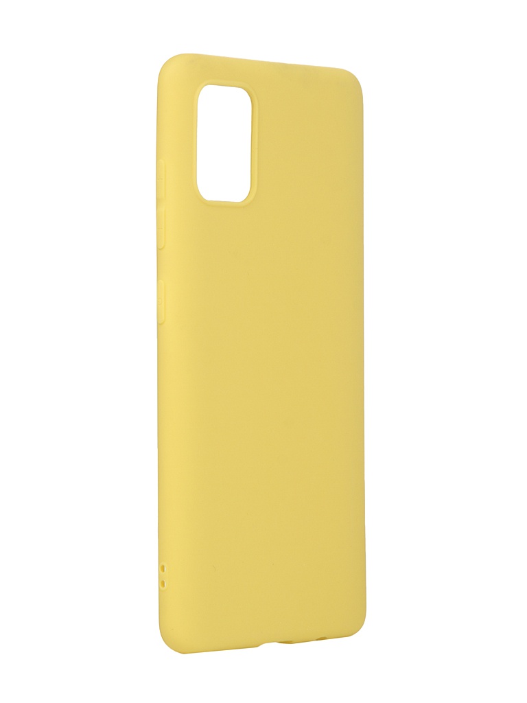 

Чехол Neypo для Samsung Galaxy A51 2020 Soft Matte Silicone Yellow NST16144, NST16144