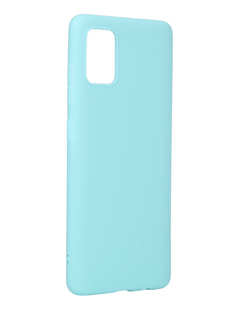 фото Чехол neypo для samsung galaxy a51 2020 soft matte silicone turquoise nst16143