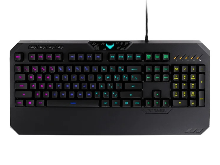 фото Клавиатура asus tuf gaming k5 black