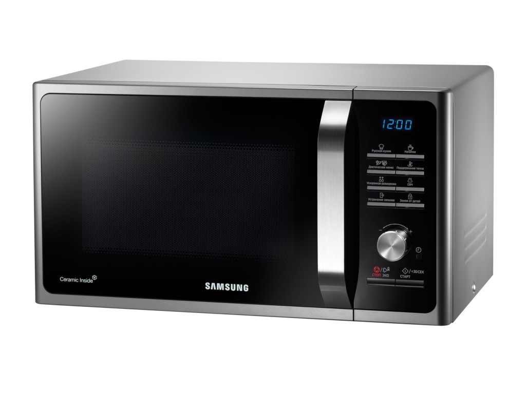 Микроволновая печь Samsung MS23F302TQS микроволновая печь samsung ms23f302tqk ms23f302tqs серебристый