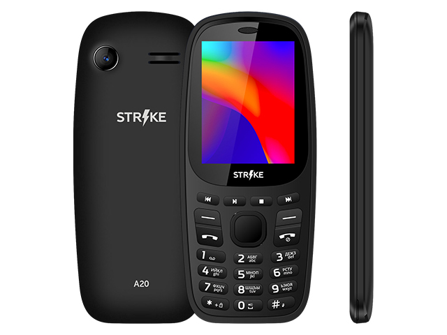 фото Сотовый телефон strike a20 black