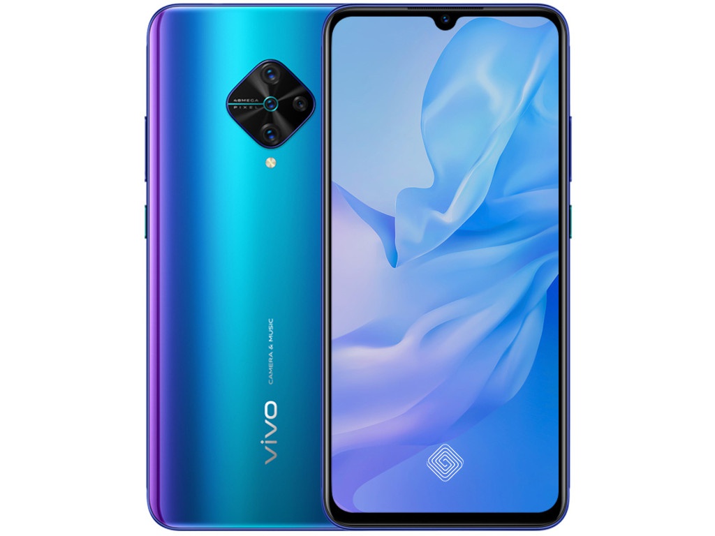 

Сотовый телефон vivo V17 Nebula Blue, V17